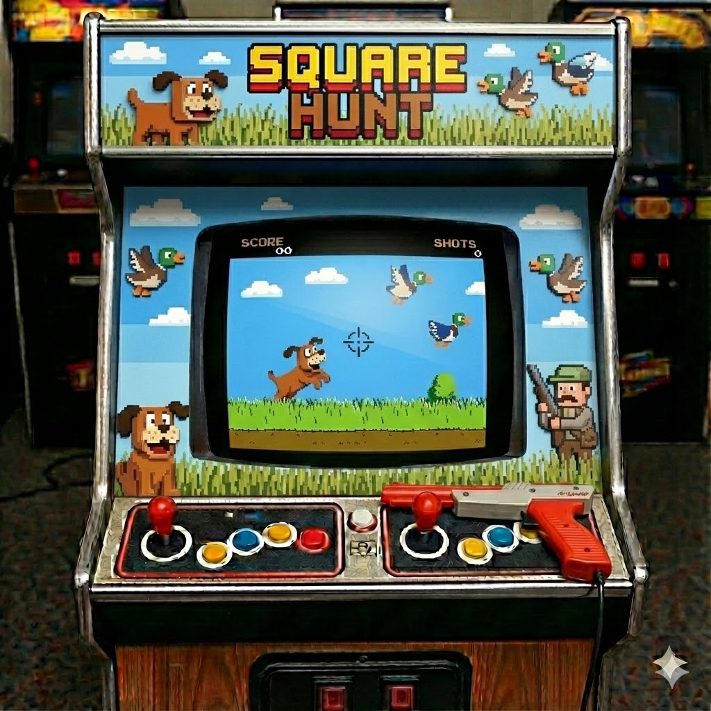 Square Hunt Arcade Games - Gunner's Games